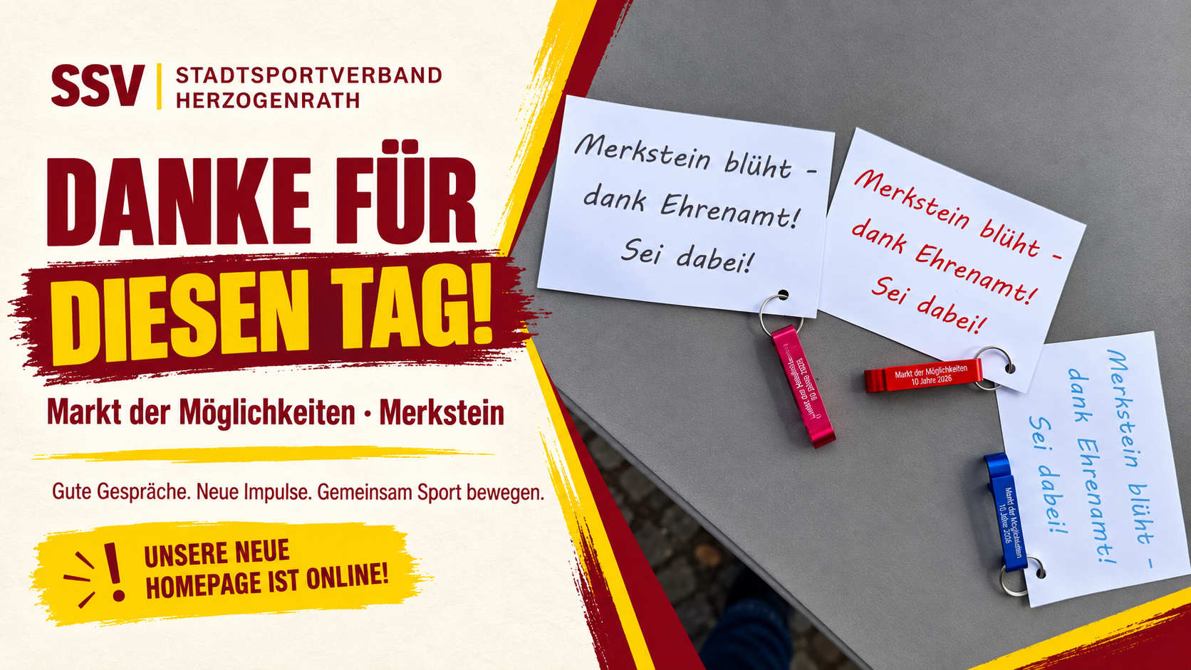 Danke für den tollen Tag